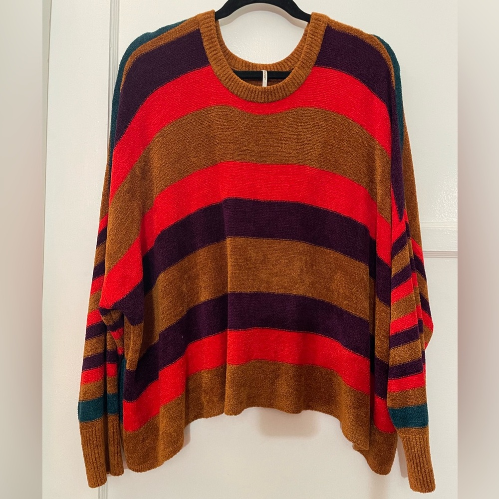 Free People Striped Sweater